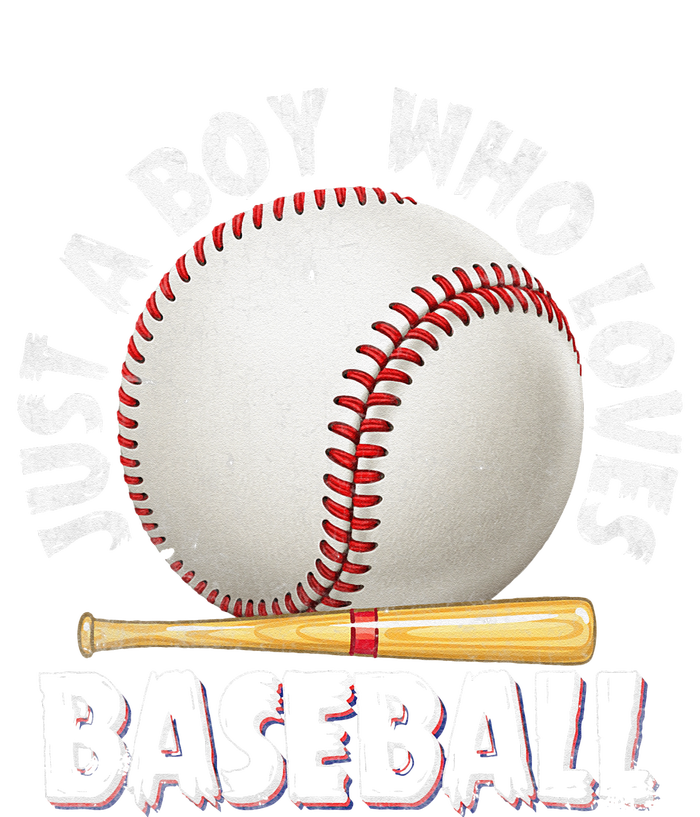 American Sport Just A Boy Who Loves Baseball Gifts For Kids Hoodie