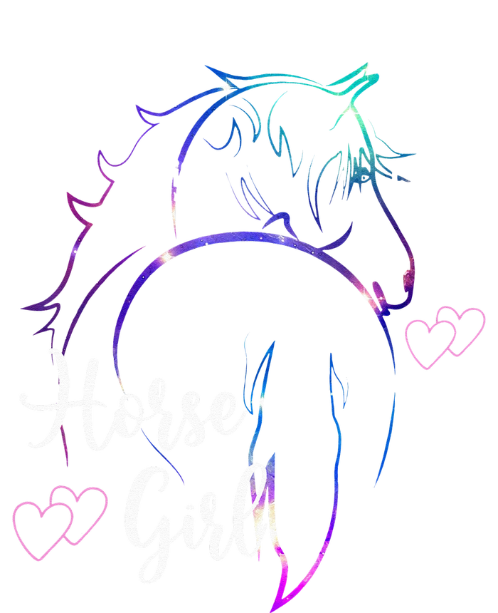 Horse Girl Love Horses Riding Horseback Riding Kids Women Women's T-Shirt