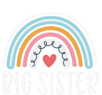 Big Sister Gifts Sibling Family Rainbow Graphic T-Shirt