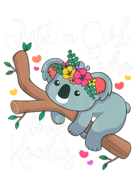 Just A Girl Who Loves Koalas Funny Koala Bear Lovers Outfit Women's T-Shirt