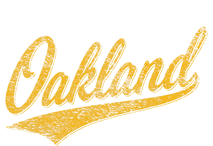 OAKLAND CALIFORNIA VARSITY SCRIPT CLASSIC SPORT JERSEY STYLE Yupoong Adult 5-Panel Trucker Hat