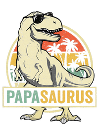 Papasaurus T Rex Dinosaur Papa Saurus Family Matching Tank Top