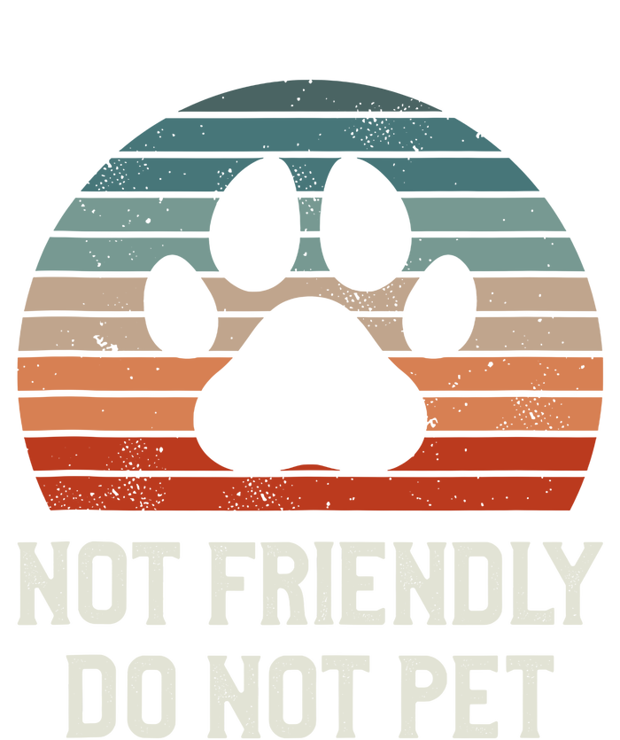 Not Friendly Do Not Pet Dog Training Dogs Trainer Performance Fleece Hoodie