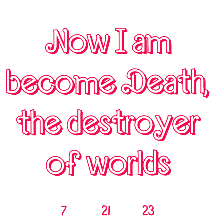 Now I Am Become Death Women’s Perfect Tri Rocker Tank