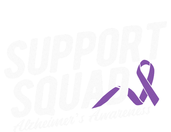 Support Squad Alzheimers Awareness Drawstring Bag