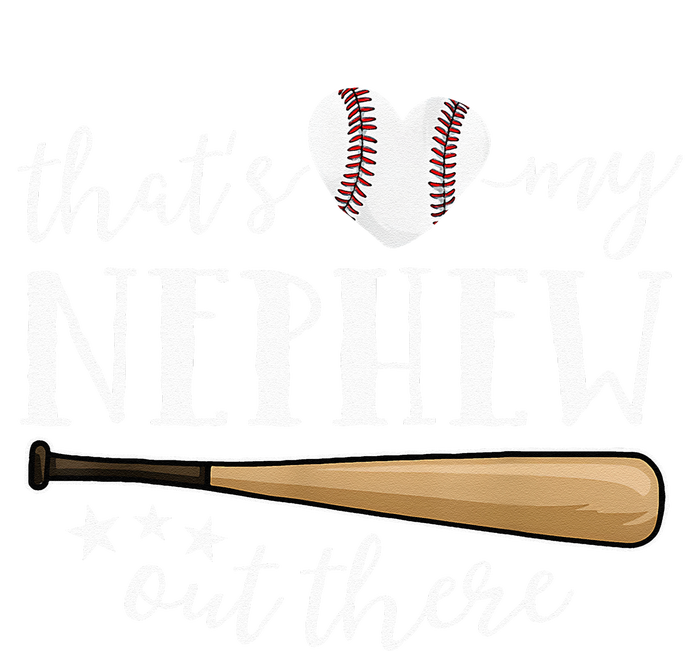 Thats My Nephew Out There Baseball Aunt Auntie Mothers Day Womens CVC Long Sleeve Shirt