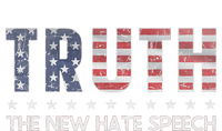 Truth The New Hate Speech Political Correctness USA Flag Women's Perfect Tri Rocker Tank