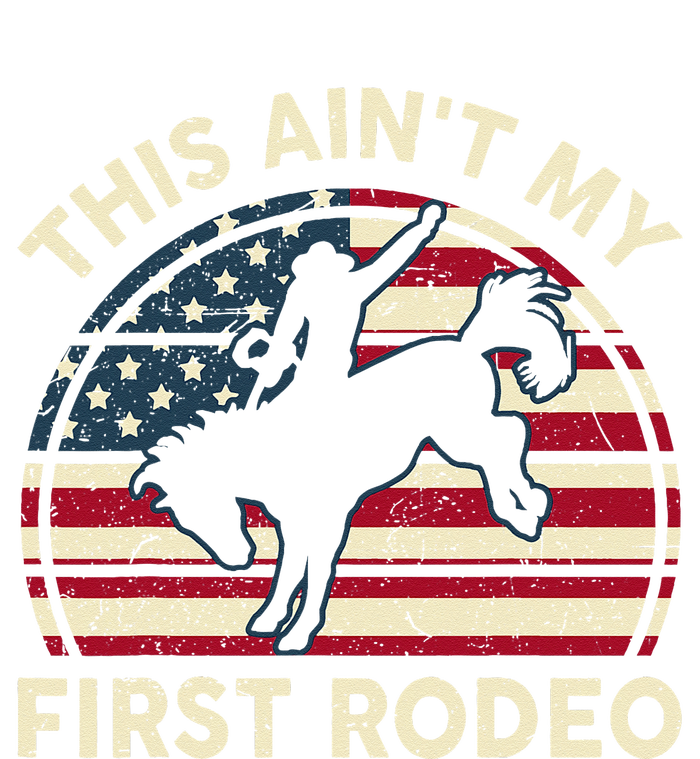 Cowboy This Aint My First Rodeo Western Horse Riding Women's Perfect Tri Tunic Long Sleeve Shirt