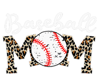 Softball Baseball Mom Leopard Mothers Day Kids Hoodie