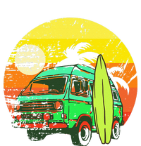 Vintage Van Van Life Distressed Sunset Retro Van T-Shirt