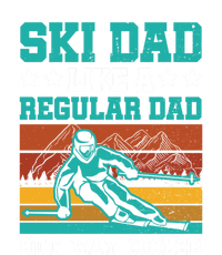 Ski Dad Like A Regular Dad But Way Cooler Daddy Skier Retro Skiing Gift Toddler Long Sleeve Shirt