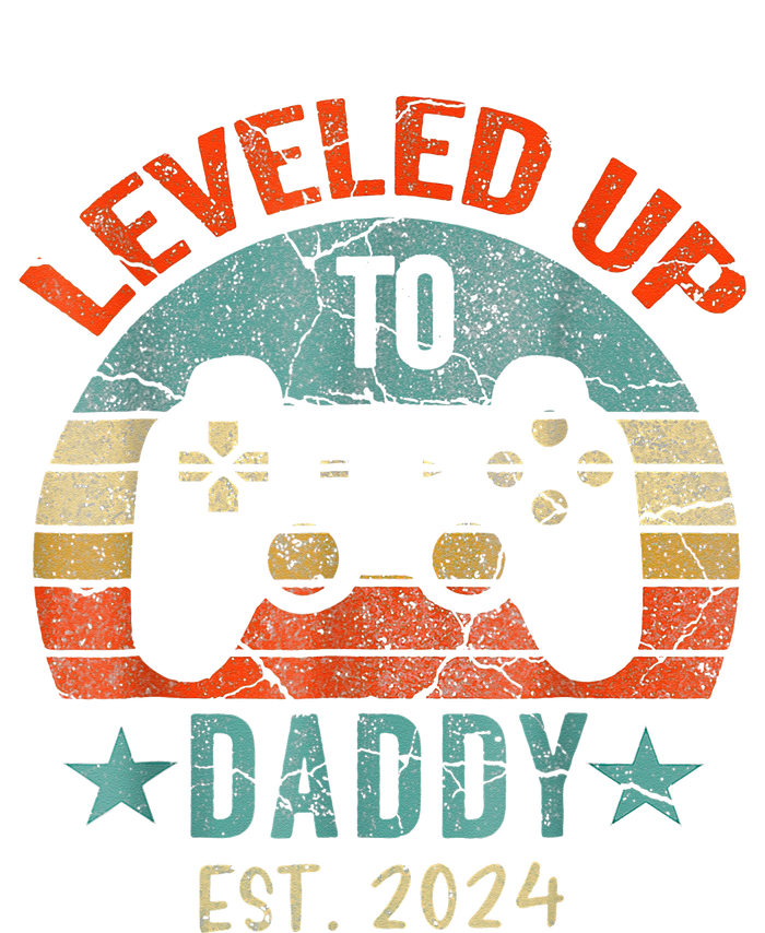 Leveled Up To Daddy 2024 Men Promoted Dad EST 2024 Women’s Perfect Tri Rocker Tank