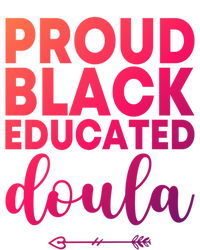 Proud Black Educated Doula Birth Doulas Newborn Labor Coach Gift Softstyle Adult Sport Polo