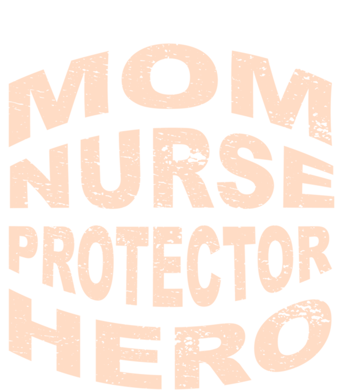 Mom Nurse Protector Hero Mom Profession Superhero Nurse Gift Doggie Tank