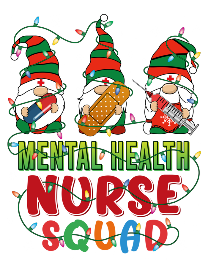 Tal Health Nurse Squad Cute Three Gnomes Christmas Nurse Gift T-Shirt