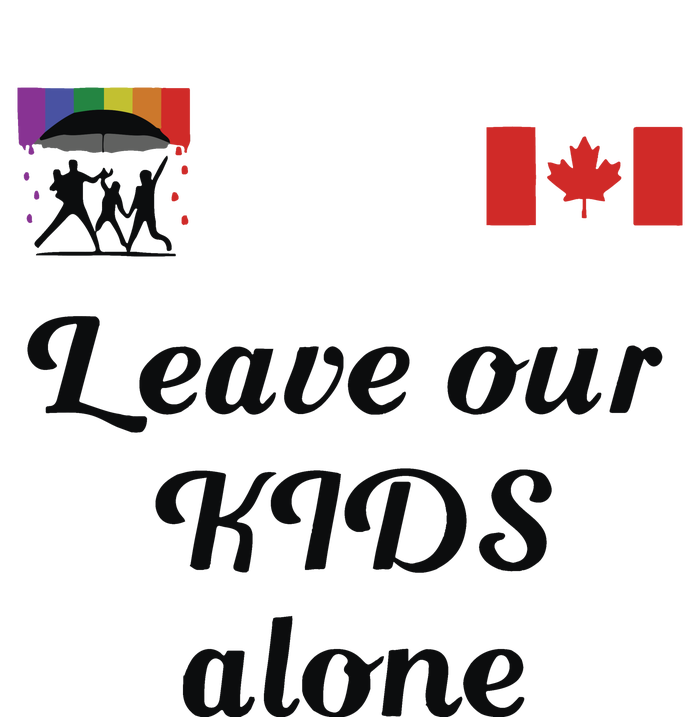 Leave Our Kids Alone Canadia Kids Hoodie