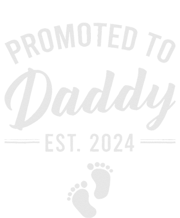 Promoted To Daddy Est 2024 New Dad FirstTime Dad Fathers Day Kids T-Shirt