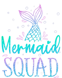 Mermaid Squad Birthday Mermaid Tail Squad Family Matching Kids Long Sleeve Shirt