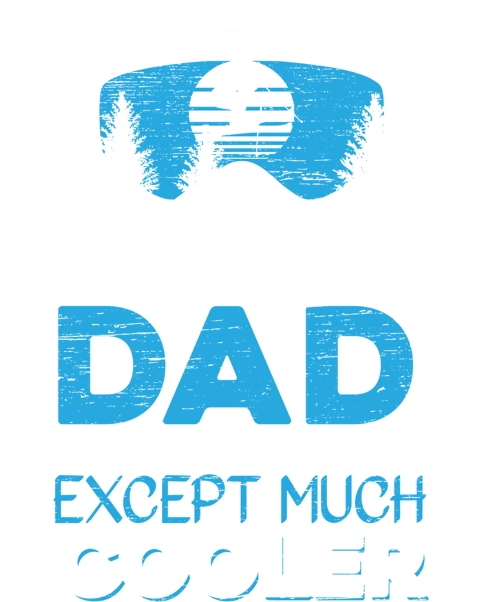 Dad Ski Cool Dad Christmas Stepfather Gift T-Shirt