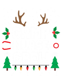 Nice Naughty Camp Nurse Funny Ugly Christmas Funny Gift Women's Racerback Tank