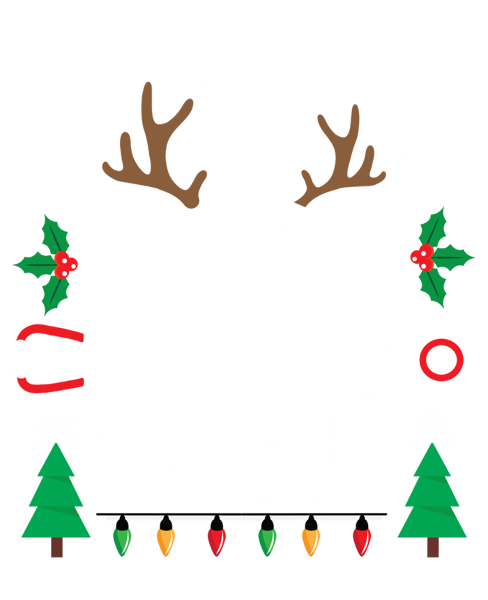 Nice Naughty Camp Nurse Funny Ugly Christmas Funny Gift Women's Racerback Tank