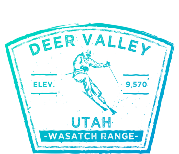 Deer Valley Utah Snow Skiing Gift T-Shirt