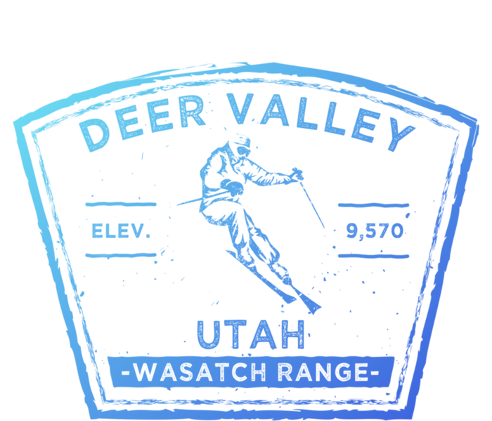 Deer Valley Utah Snow Skiing Gift Magnet