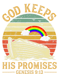 God Keeps His Promises Rainbow Noah Ark Jesus Christian Tote Bag