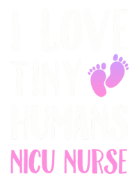 Nicu Nurse I Love Tiny Hu Cute Gift Sustainable Beanie