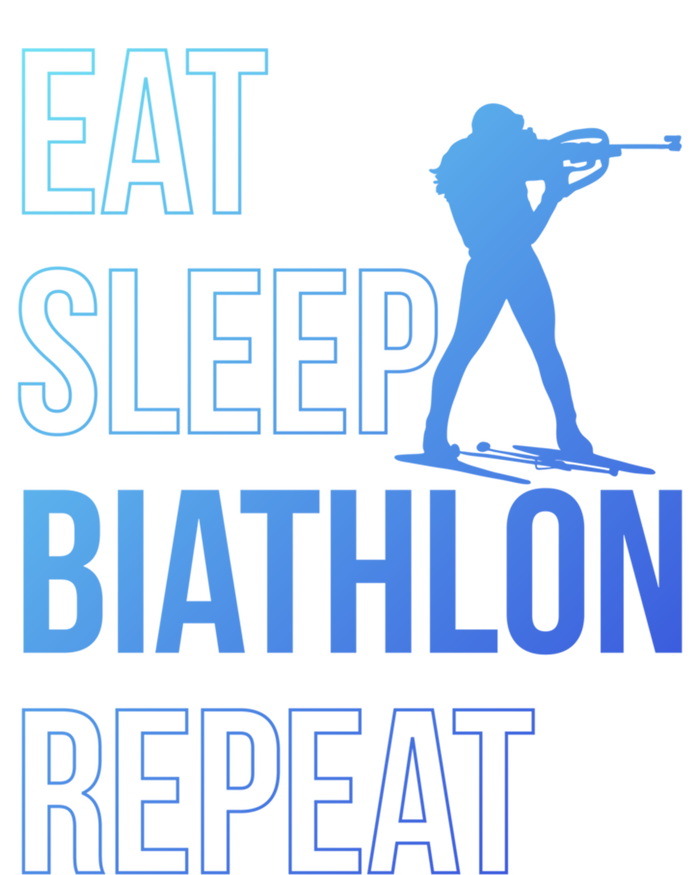 Eat Sleep Biathlon Skiing Shooting Ski Gift Toddler Sweatshirt