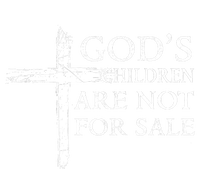 Gods Children Are Not For Sale Cross Christian Toddler Sweatshirt