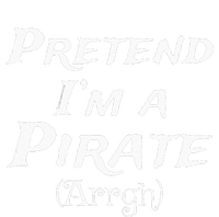 Pretend Im A Pirate Arrgh Costume Party Halloween Pirate Metallic Star Ornament