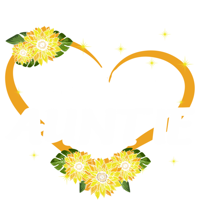 Blessed Auntie Sunflower Cool Gift Mothers Day Gift Short Acrylic Beanie