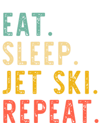 Eat Sleep Jet Ski Repeat Jetski Skiing Skier Vintage Gift Women's Flannel Pajama Set