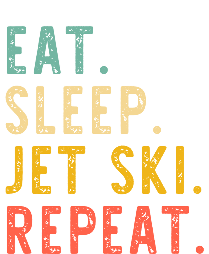 Eat Sleep Jet Ski Repeat Jetski Skiing Skier Vintage Gift Women's Flannel Pajama Set