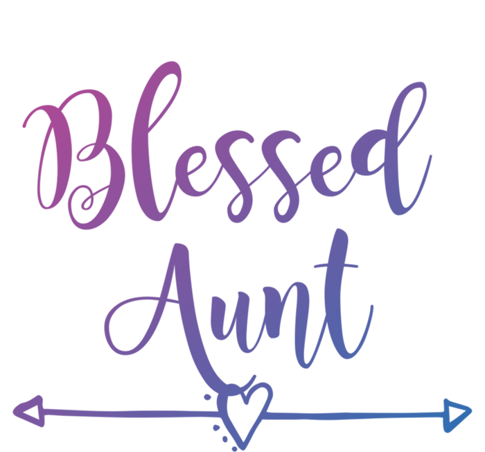 Blessed Aunt Cute Aunt Vibes For Best Auntie Gift T-Shirt