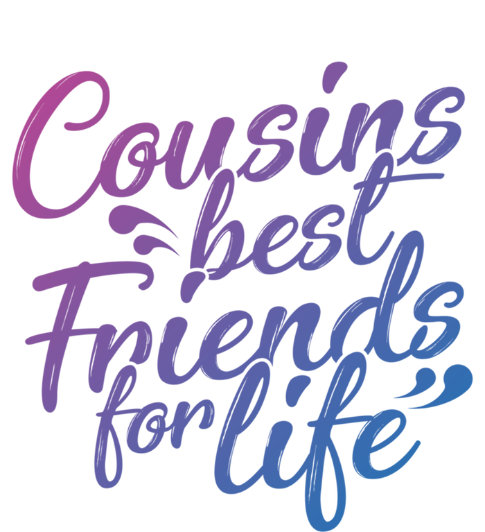 Cousins Best For Life Friends Cousin Sister Brother Family Meaningful Gift Stripe Pom Pom Beanie