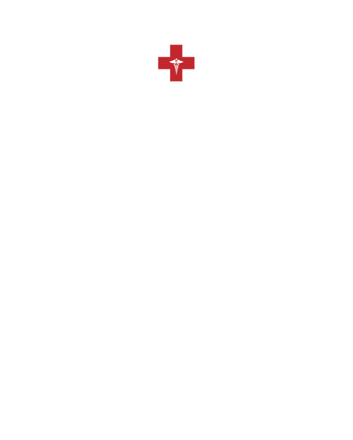 Nurse Keep Calm And Deliver Ob/Gyn Gift V-Neck T-Shirt