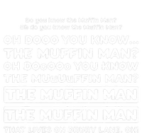 Song Quote Do You Know The Muffin Man Canvas