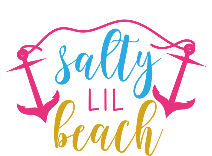 Salty Lil Beach Funny Vacation Softstyle® CVC T-Shirt