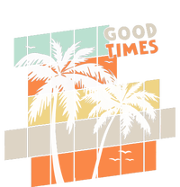 Palm Trees Good Times Retro Palm Trees Beach Summer T-Shirt