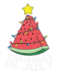 Christmas In July Summer Watermelon Xmas Tree T-Shirt