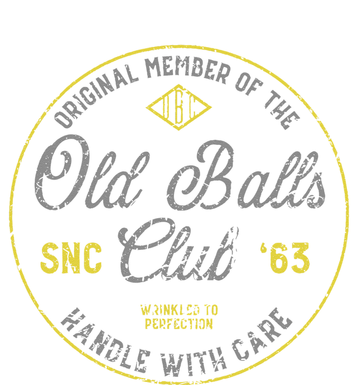 Vintage 60th Birthday Old Balls Club 1963 Old Man Turning 60 Toddler Sweatshirt