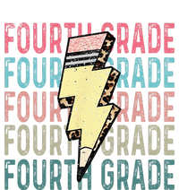 Fourth Grade Lightning Bolt Pencil Retro Teacher Girls Tall Sweatshirt