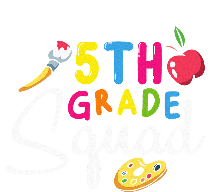 5th Grade Squad Fifth Teacher Student Team Back To School T-Shirt