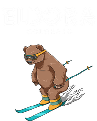 Eldora Colorado Funny Ski Grizzly Bear Gift T-Shirt