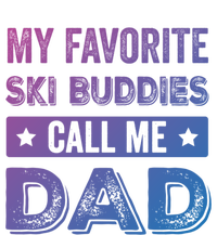 Fathers Day Novelty For Funny Ski Dad Gift Tie-Dye T-Shirt