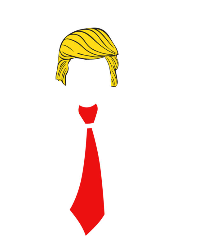 NOPE Not Again Funny Sarcastic Trump Statement USA Humor USA Pom Pom 12in Knit Beanie