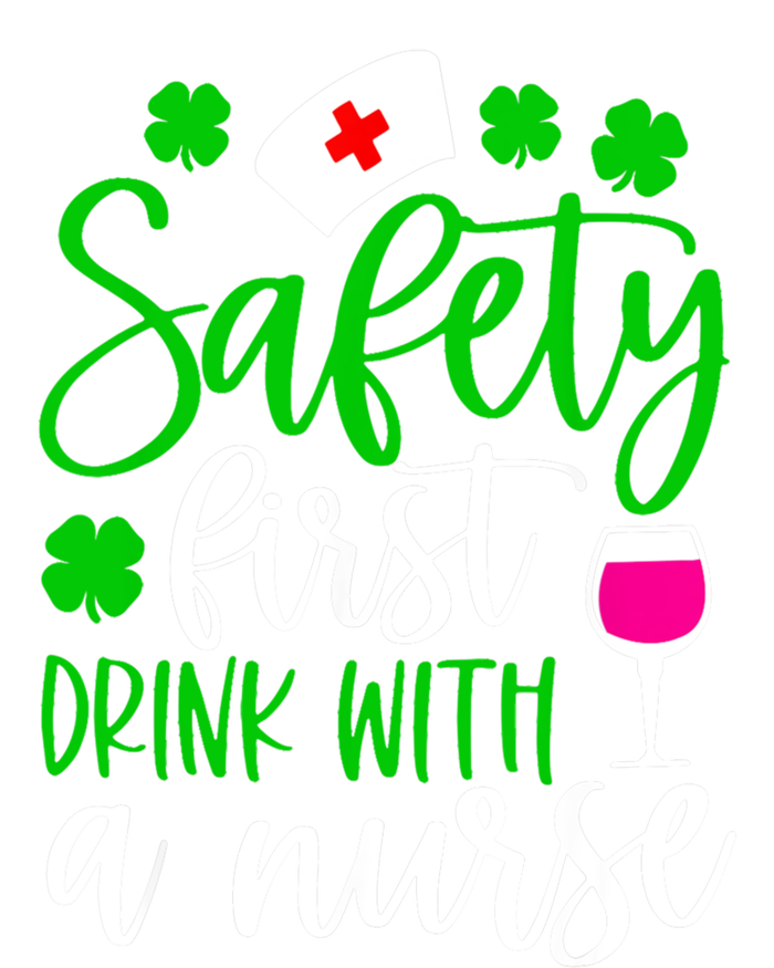 Safety First With A Nurse Shamrock St Patrick Day Cute Gift Tote Bag