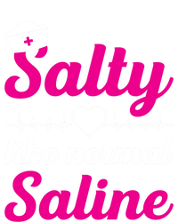 Salty Like Normal Saline Heartbeat Graphic Gift Poster